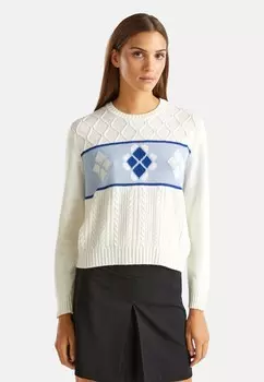 Джемпер United Colors of Benetton, белый