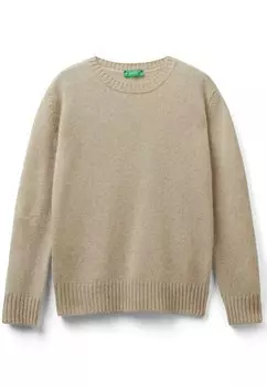 Джемпер United Colors of Benetton, бежевый