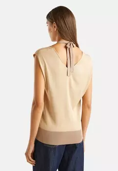 Джемпер United Colors of Benetton, бежевый