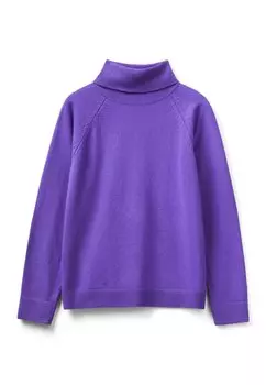 Джемпер United Colors of Benetton, фиолетовый
