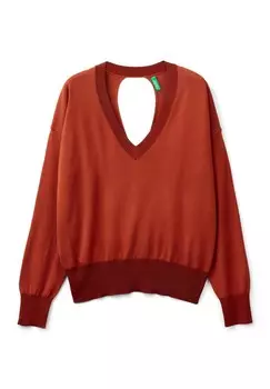 Джемпер United Colors of Benetton, коричневый