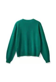 Джемпер United Colors of Benetton, зеленый