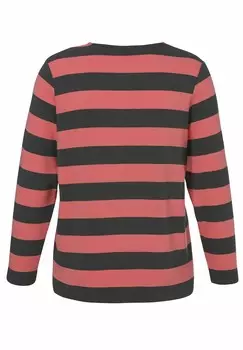 Джемпер V-AUSSCHNITT 1/1 ARM RINGEL Via Appia Due, коралл