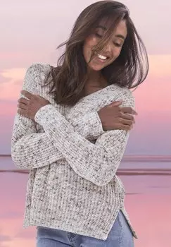 Джемпер V-AUSSCHNITT Buffalo, бежевый