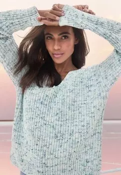 Джемпер V-AUSSCHNITT Buffalo, синий