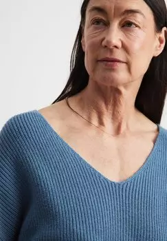 Джемпер V-AUSSCHNITT NA-KD, синий