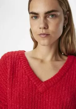 Джемпер V-AUSSCHNITT Object, красный