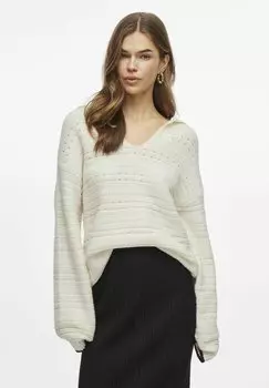 Джемпер V-AUSSCHNITT VILA, белый