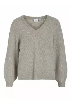 Джемпер V-AUSSCHNITT VILA, бежевый