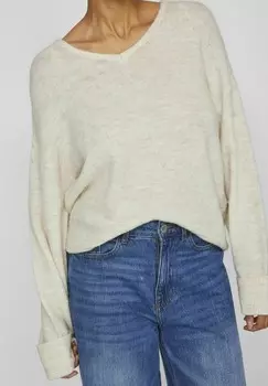 Джемпер V-AUSSCHNITT VILA, бежевый