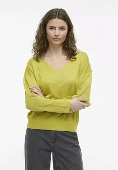 Джемпер V-AUSSCHNITT VILA, зеленый