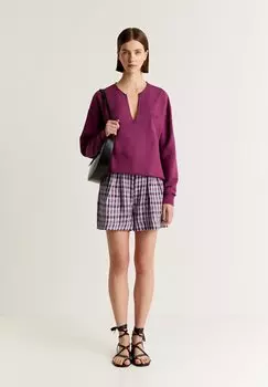 Джемпер V EMBOSSED Scalpers, фиолетовый