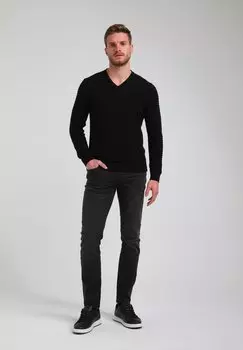 Джемпер V NECK Gabbiano, черный