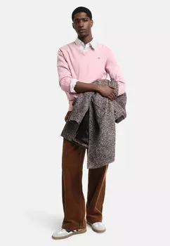 Джемпер V-NECK GANT, розовый