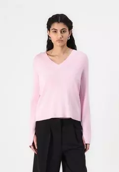 Джемпер V NECK Gina Tricot, розовый