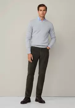 Джемпер V NECK Hackett London, серый