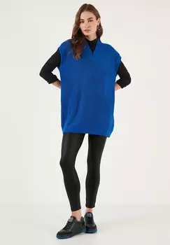 Джемпер V NECK LELA, синий