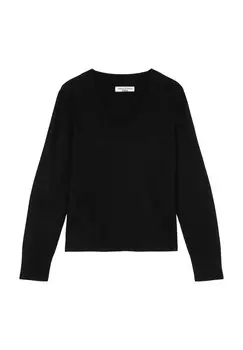 Джемпер V-NECK LONGSLEEVE Marc O'Polo DENIM, черный