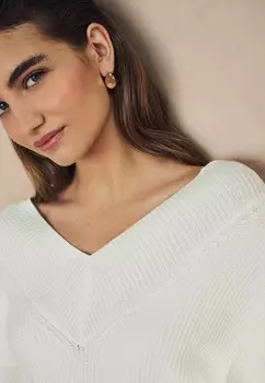 Джемпер V-NECK Next, белый