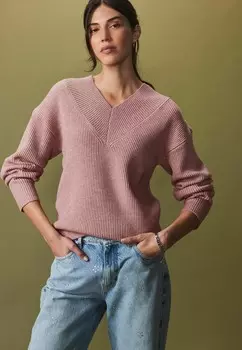 Джемпер V-NECK Next, розовый