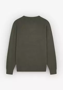 Джемпер V NECK Scalpers, оливковый