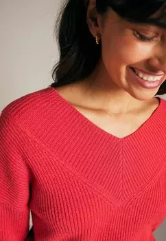 Джемпер V-NECK TALL Next, красный