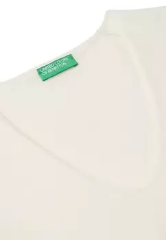 Джемпер V NECK United Colors of Benetton, белый