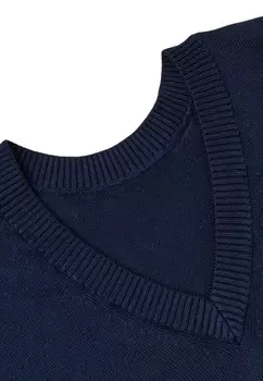 Джемпер V-NECK United Colors of Benetton, синий