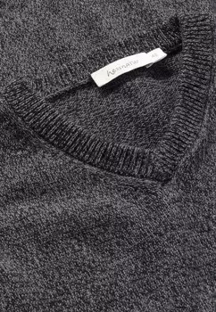 Джемпер V REGULAR hessnatur, серый