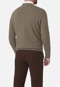 Джемпер VALTER ROUNDNECK Oscar Jacobson, бежевый