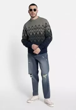 Джемпер VANCE REGULAR FIT Redefined Rebel, темно-зеленый