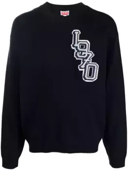 Джемпер Varsity с логотипом KENZO, синий