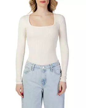 Джемпер Vero Moda облегающий, белый