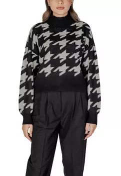 Джемпер Vero Moda с объемными рукавами, черный