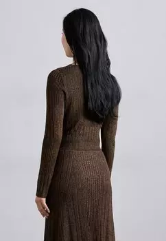 Джемпер VERVE LONG SLEEVED AERON, коричневый