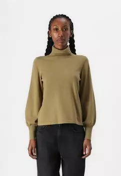 Джемпер VIAMANDA TURTLE NECK VILA, оливковый