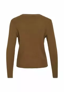 Джемпер VICOMFY O-NECK VILA, коричневый