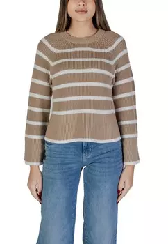 Джемпер VILA хлопковый, бежевый