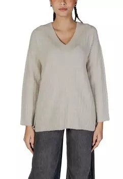 Джемпер VILA свободного кроя, бежевый