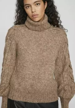 Джемпер VILA, темно-коричневый