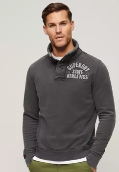 Джемпер VINTAGE ATHLETIC Superdry, черный