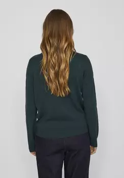 Джемпер VISEASON LS CHRISTMAS SEQUINS VILA, зеленый