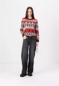 Джемпер VISNOWMAN CHRISTMAS VILA, красный