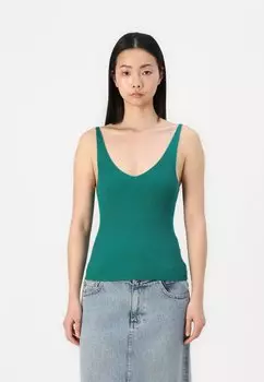 Джемпер VIWENNIE V-NECK VILA, зеленый
