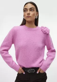 Джемпер VMADIA ONECK FLOWER Vero Moda, розовый