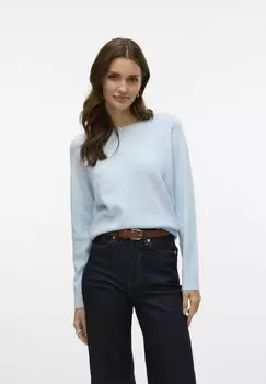 Джемпер VMDOFFY O-NECK NOOS Vero Moda, светло-голубой