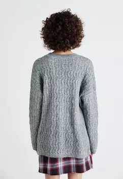 Джемпер VMELYA ONECK LONG PULLOVER Vero Moda, серый