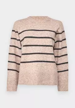 Джемпер VMFLAWLESS O-NECK PULLOVER Vero Moda, бежевый