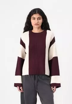 Джемпер VMGIGI O NECK PULLOVER Vero Moda, темно-фиолетовый