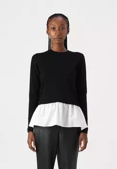 Джемпер VMJOSE O NECK PULLOVER Vero Moda, черный